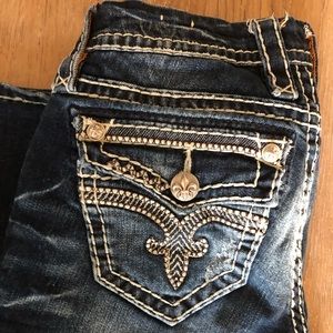 Rock Revival Roselia Boot Cut Jean Sz 25